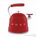 Чайник Smeg CKLW2001RD наплитный