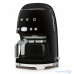 Кофеварка Smeg DCF02BLEU черная Кофеварка Smeg DCF02BLEU черная