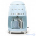 Кофеварка Smeg DCF02PBEU голубая