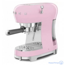 Кофемашина-эспрессо Smeg ECF02PKEU розовая