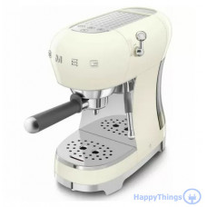 Кофемашина-эспрессо Smeg ECF02CREU кремовая