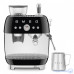Кофеварка рожковая Smeg EGF03BLEU черная Кофеварка рожковая Smeg EGF03BLEU черная