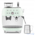 Кофеварка рожковая Smeg EGF03PGEU зеленая Кофеварка рожковая Smeg EGF03PGEU зеленая